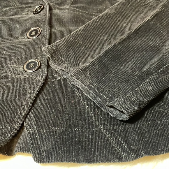 Cato Black Corduroy 3 Button Blazer/Jacket - Picture 11 of 11